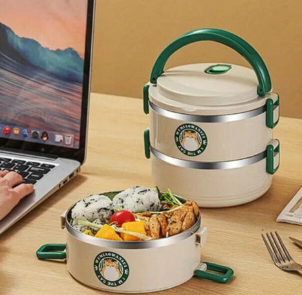 Lonchera porta comida 2 en 1 termica